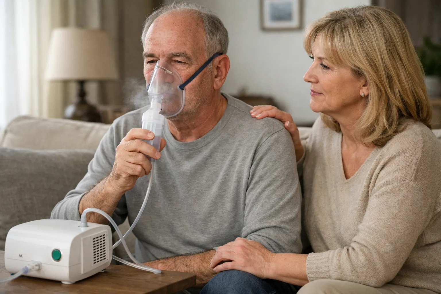 Aérosolthérapie à domicile