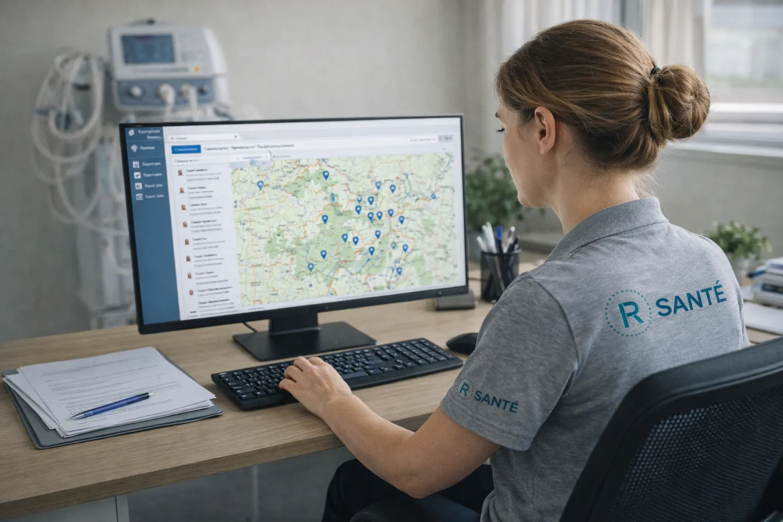 Organisation et réseau R Santé pour l'assistance respiratoire à domicile